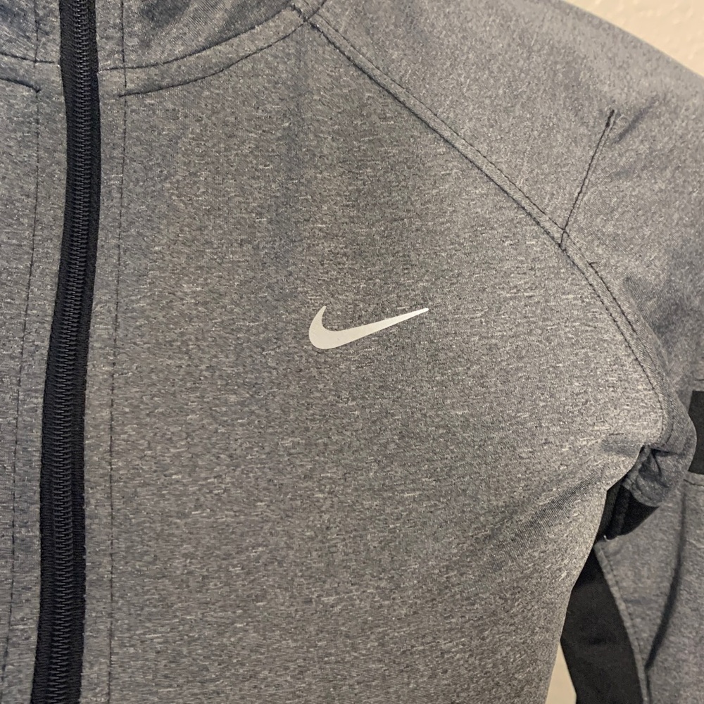 Nike Charcoal and Black Sports Jacket women’s extra small - Picture 2 of 13